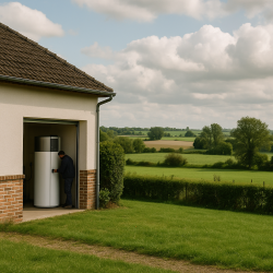 Maison dans le Pas-de-Calais avec installation d’un chauffe-eau thermodynamique