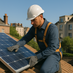 installateur panneau solaire sur toiture à Amiens, installation photovoltaïque professionnelle, énergie solaire durable