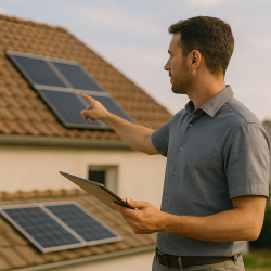 Étude de faisabilité pour une toiture solaire  